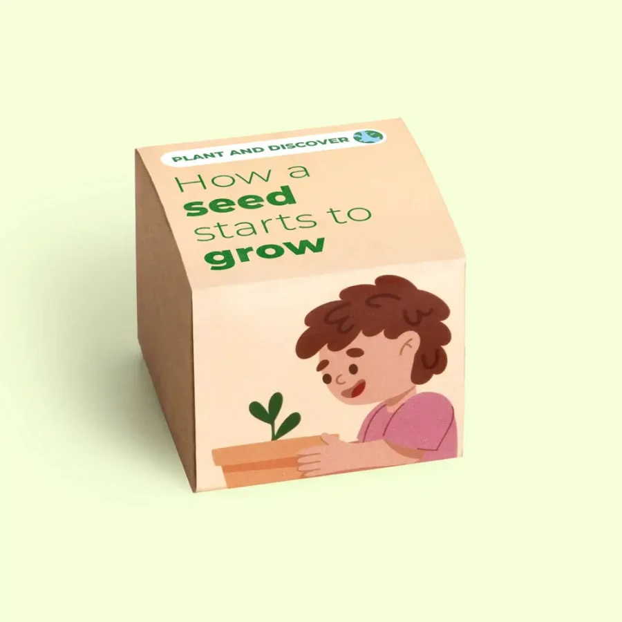 Sadź i odkrywaj - Jak kiełkuje nasiono / Resetea