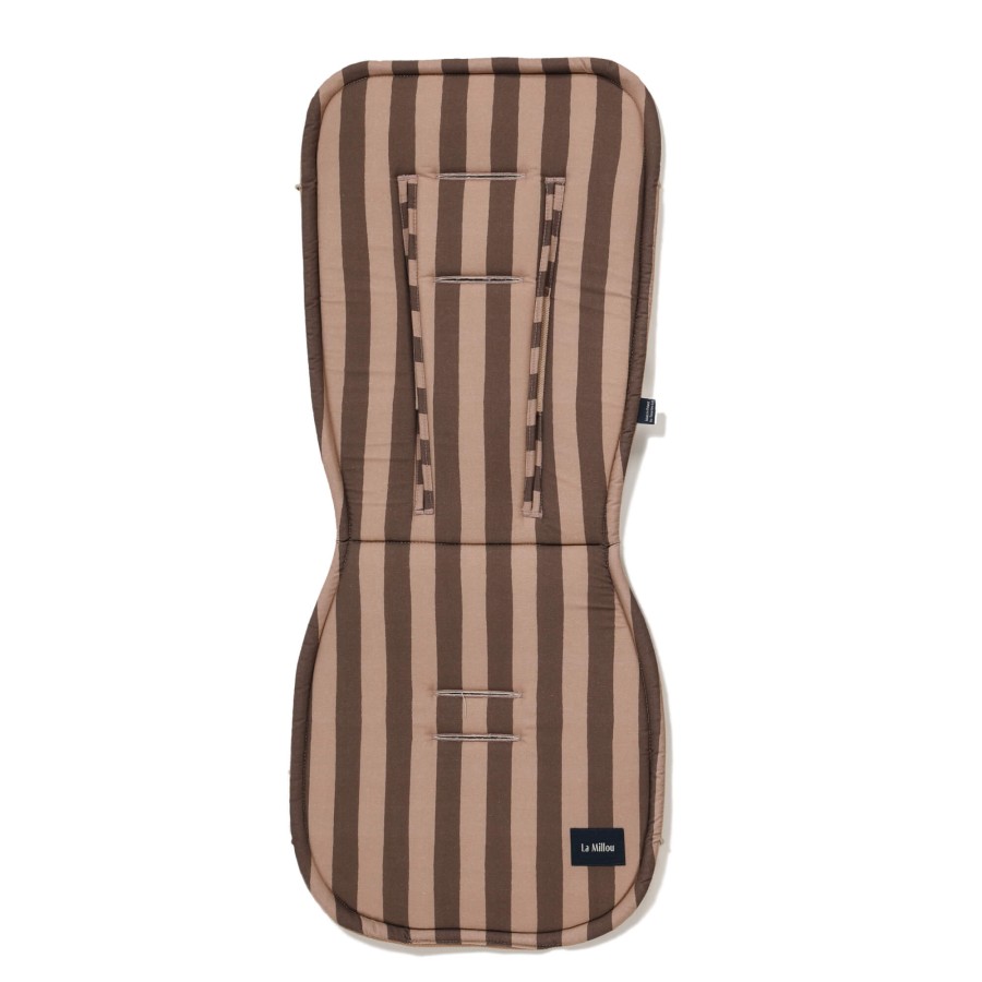 Wkładka do wózka Multi - STRIPES BROWN / La Millou