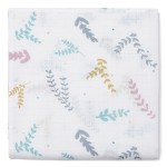 Pieluszka muślinowa 75x75 cm - PLANTS / Pink no More