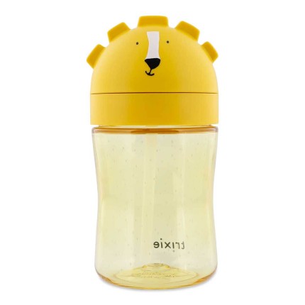 Bidon-butelka ze słomką - Lew / Trixie