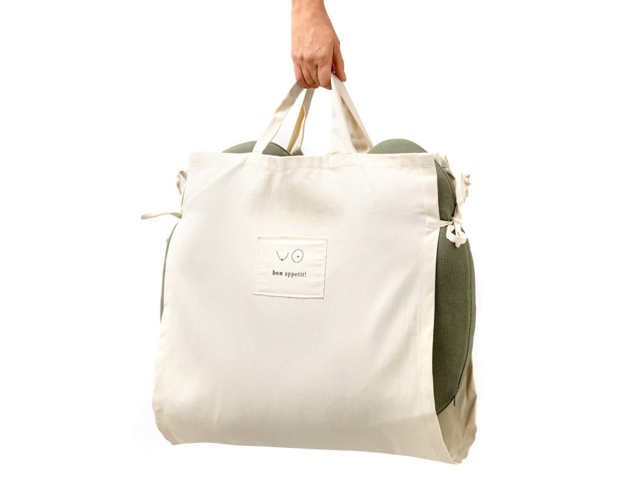 Poduszka do karmienia Bon Apetit - grafitowy / Amori Amori