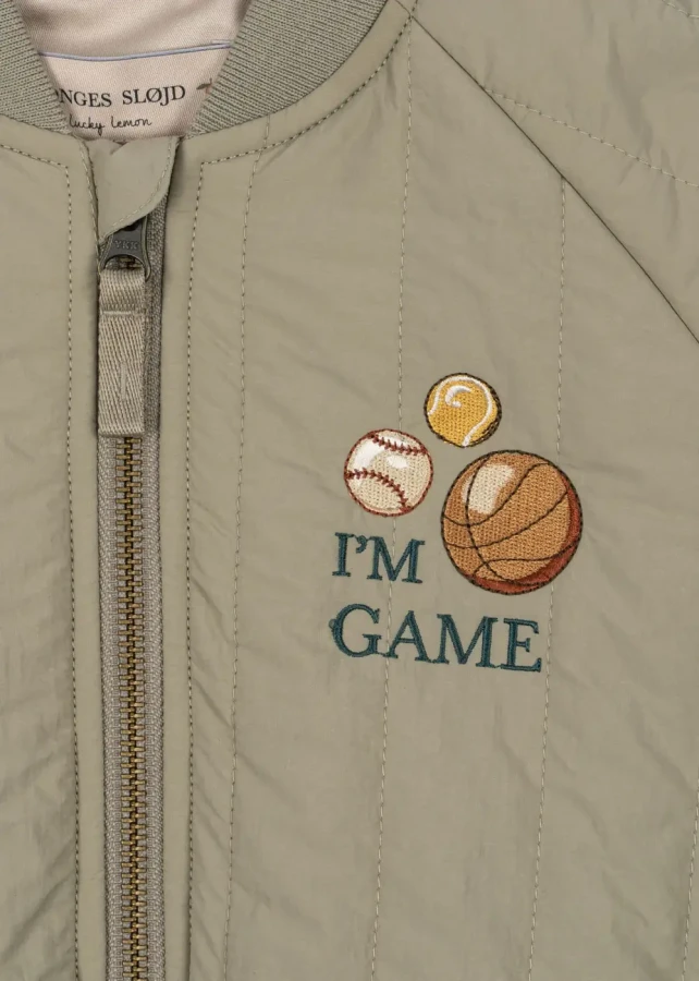 Kurtka bomberka Juno - laurel oak / Konges slojd