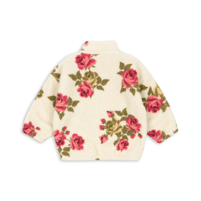 Kurtka pluszowa Jody - midori blanc / Konges slojd