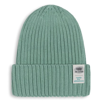 Czapka Beanie Bambusowa GREEN / Pink no more