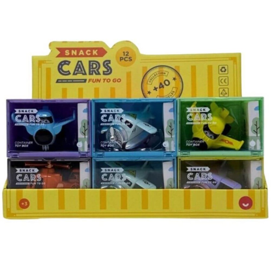 SamochodzikI Snack Cars seria 2: samoloty i helikoptery / Juegaconmigo