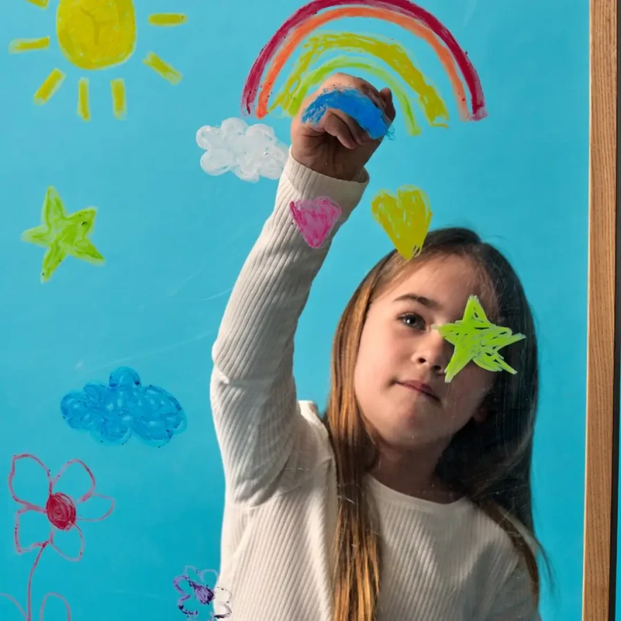 Zmywalne kredki żelowe do szyb, Rainy Dayz, 10szt. / Ooly