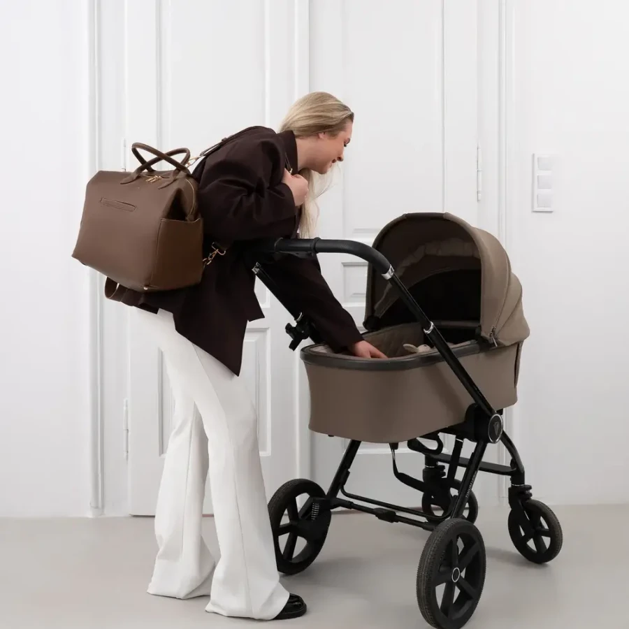 Torba dla mamy MyBabyBag - Brown / MyBabyBottle