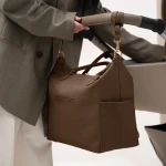 Uchwyty do wózka do torby MyBabyBag - Brązowe / MyBabyBottle