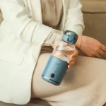 Przenośny podgrzewacz MyBabyBottle do butelek, wody i mleka - Blue / MyBabyBottle