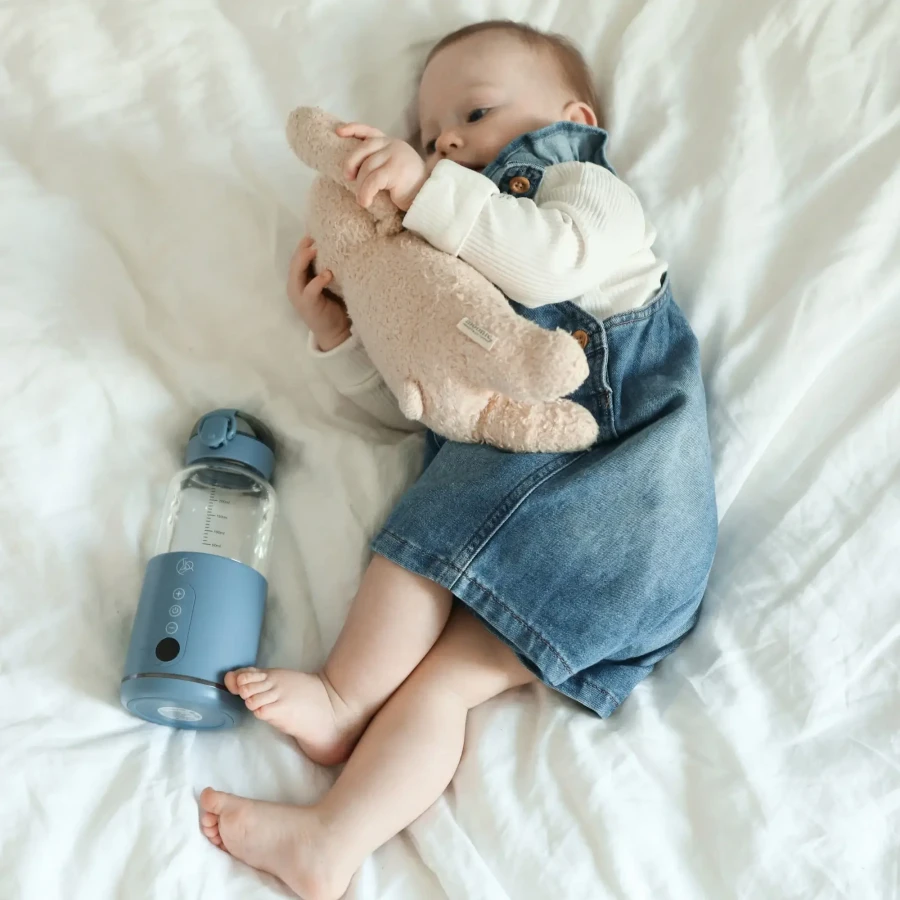 Przenośny podgrzewacz MyBabyBottle do butelek, wody i mleka - Blue / MyBabyBottle