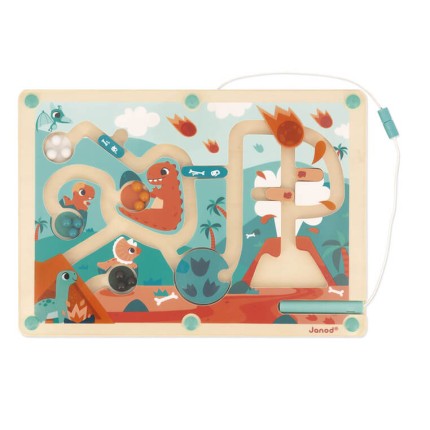 Magnetyczny labirynt Dinozaury 2+ / Janod