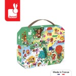 Puzzle w walizce 4 pory roku 36 elementów 4+ / Janod