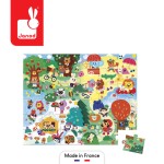 Puzzle w walizce 4 pory roku 36 elementów 4+ / Janod
