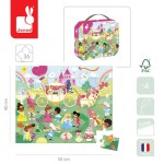 Puzzle w walizce Księżniczki 36 elementów 4+ / Janod