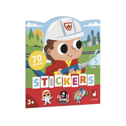 Książeczka do wyklejania z naklejkami Poszukiwacze przygód 3+ / Janod