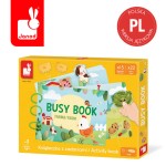 Książeczka z zadaniami Busy Book Farma 3+ / Janod