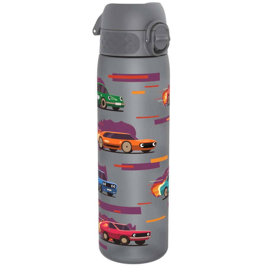 Wąska butelka na napoje - Sports Cars, 500ml / ION8®