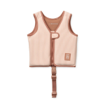 Kamizelka do pływania Dove Seersucker Swim Vest - Stripe Pale tuscany, Creme de la creme / Liewood