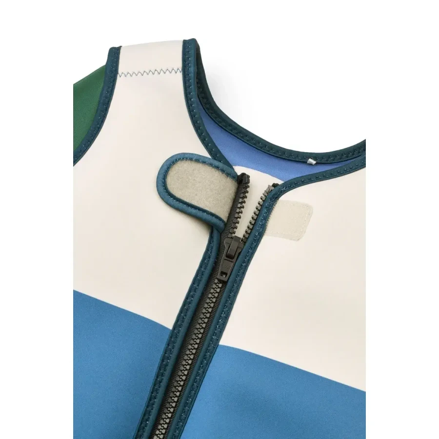 Kamizelka do pływania z rękawami Dove Swim Vest with Sleeves - Riverside multi mix / Liewood