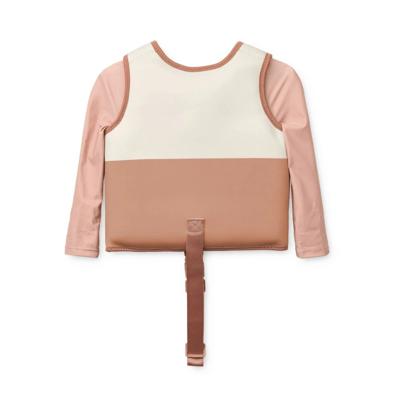 Kamizelka do pływania z rękawami Dove Swim Vest with Sleeves - Tuscany rose multi mix / Liewood