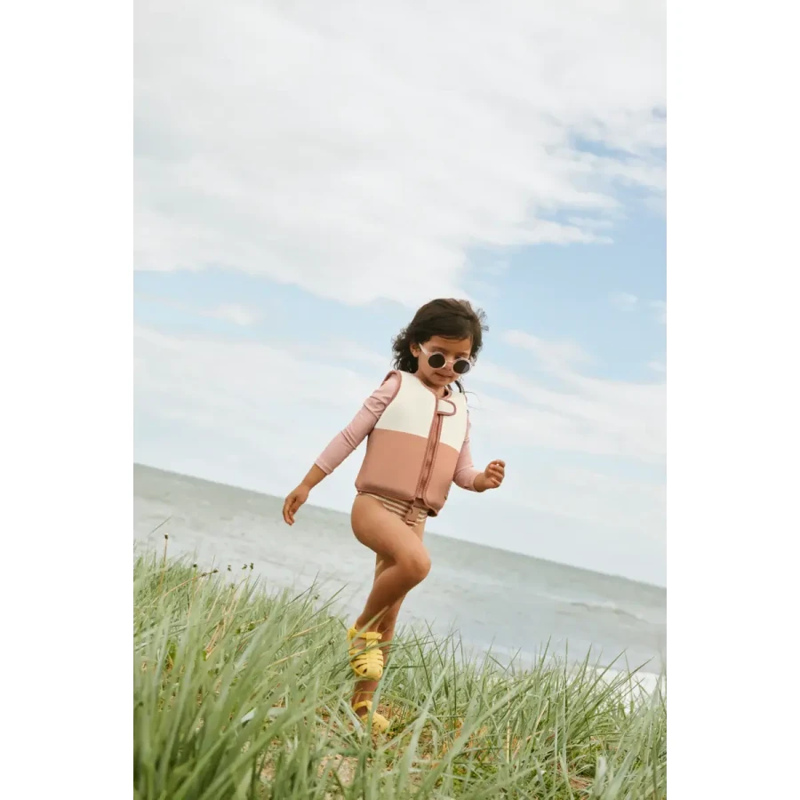 Kamizelka do pływania z rękawami Dove Swim Vest with Sleeves - Tuscany rose multi mix / Liewood