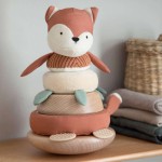 USZKODZONE OPAKOWANIE: Miękka piramida sensoryczna - sparky the fox / Sebra