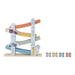 USZKODZONE OPAKOWANIE: Drewniana zjeżdżalnia wyścigowa FSC / Little Dutch