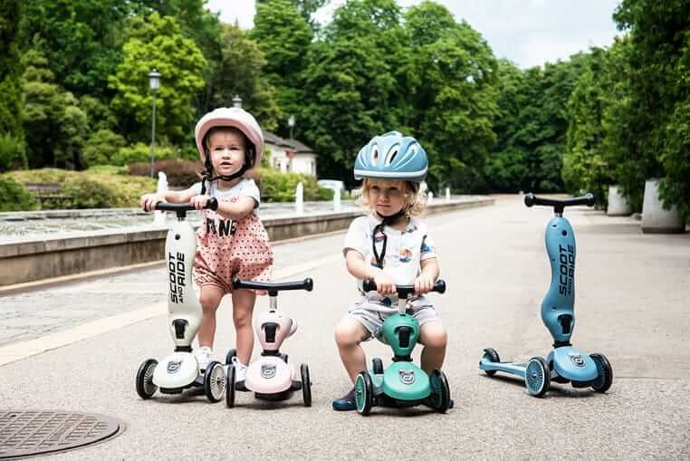 USZKODZONE OPAKOWANIE: Highwaykick1 2w1 Jeździk i hulajnoga 1-5 lat Forest / Scootandride