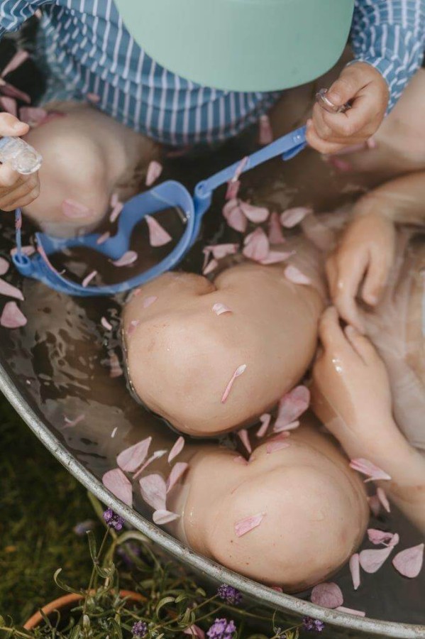 Maska do pływania i nurkowania Azure Blue, 3-8 lat / Vanilla Copenhagen