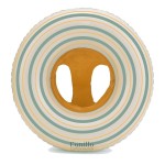 Koło do pływania Baby Striped Amber / Vanilla Copenhagen