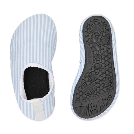 Buty do pływania UV dla dzieci Blue seersucker / Vanilla Copenhagen