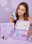 Zestaw Pielęgnacyjny dla dzieci i nastolatków 8-14 lat,  Żel 120ml + Krem 50ml + Balsam 100ml / Oh Flossy