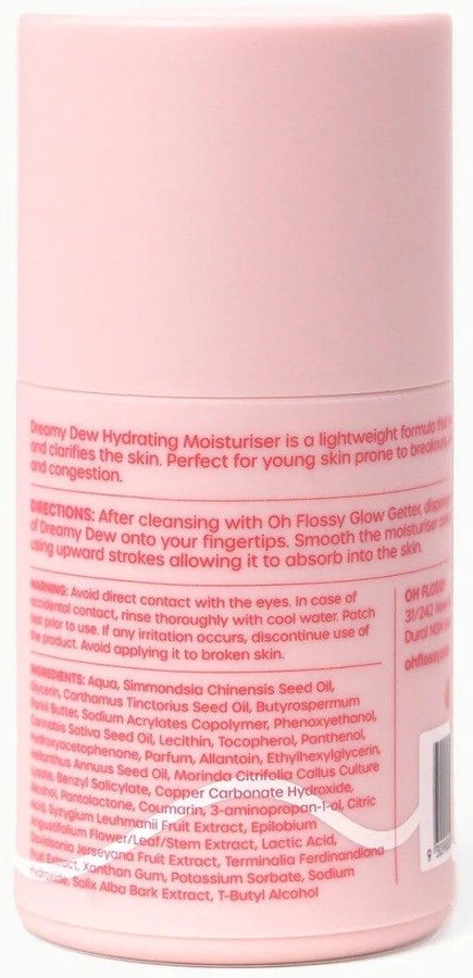 Zestaw Pielęgnacyjny dla dzieci i nastolatków 8-14 lat,  Żel 120ml + Krem 50ml + Balsam 100ml / Oh Flossy