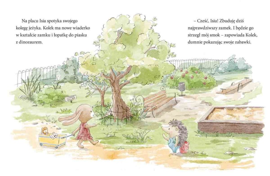 Królisia Isia uczy się dzielić / Wydawnictwo Nasza Księgarnia