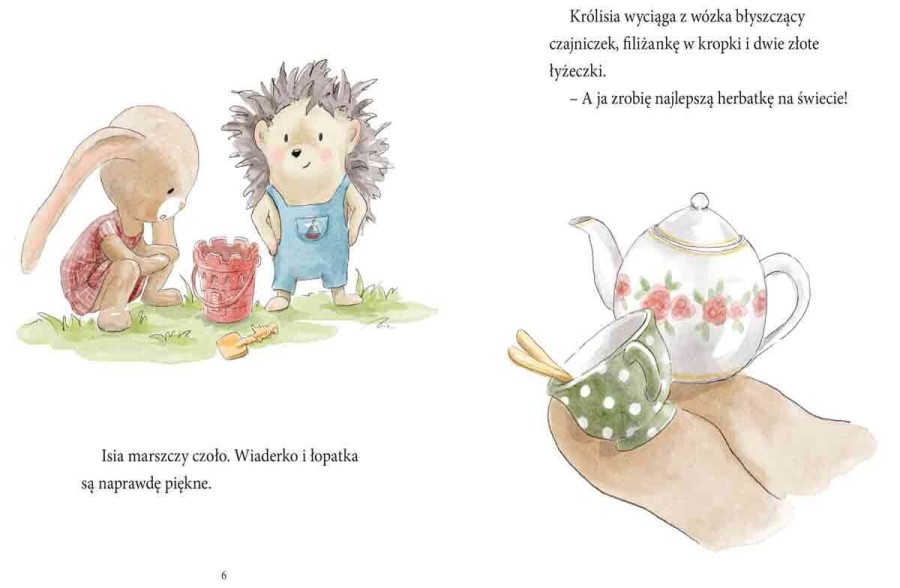 Królisia Isia uczy się dzielić / Wydawnictwo Nasza Księgarnia