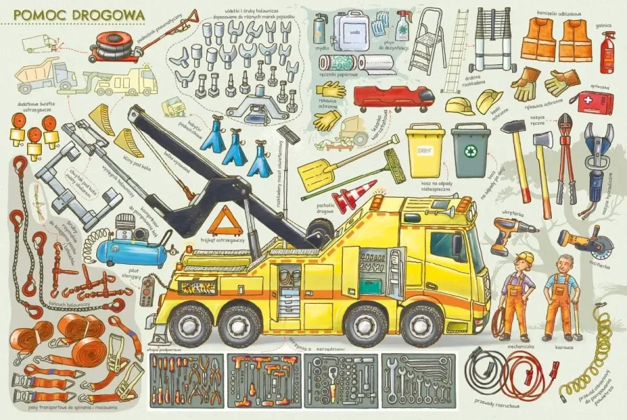 Co jest w środku? Pojazdy / Wydawnictwo Nasza Księgarnia