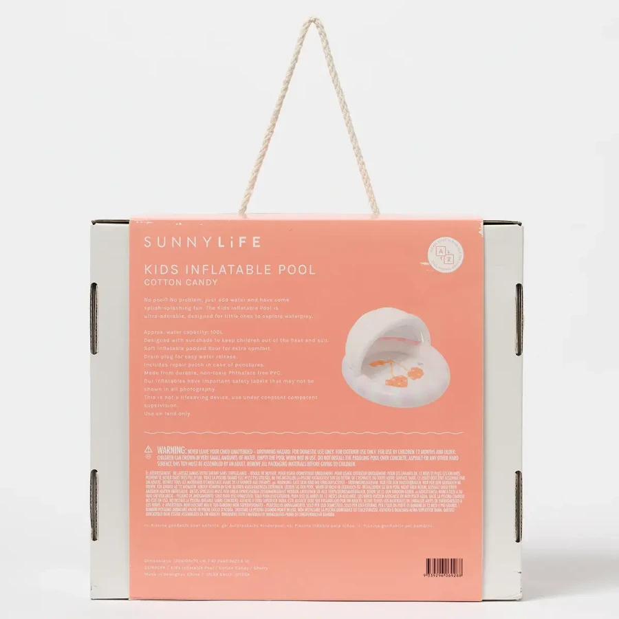 Basen z daszkiem - Cotton Candy Cherry / Sunny Life