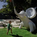 Dmuchany zraszacz gigant - Eli the Elephant / Sunny Life