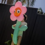 Dmuchane makarony do pływania - Poppy the Peach, 2szt. / Sunny Life