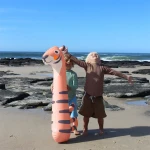 Dmuchane makarony do pływania - Tino the Tiger, 2szt. / Sunny Life