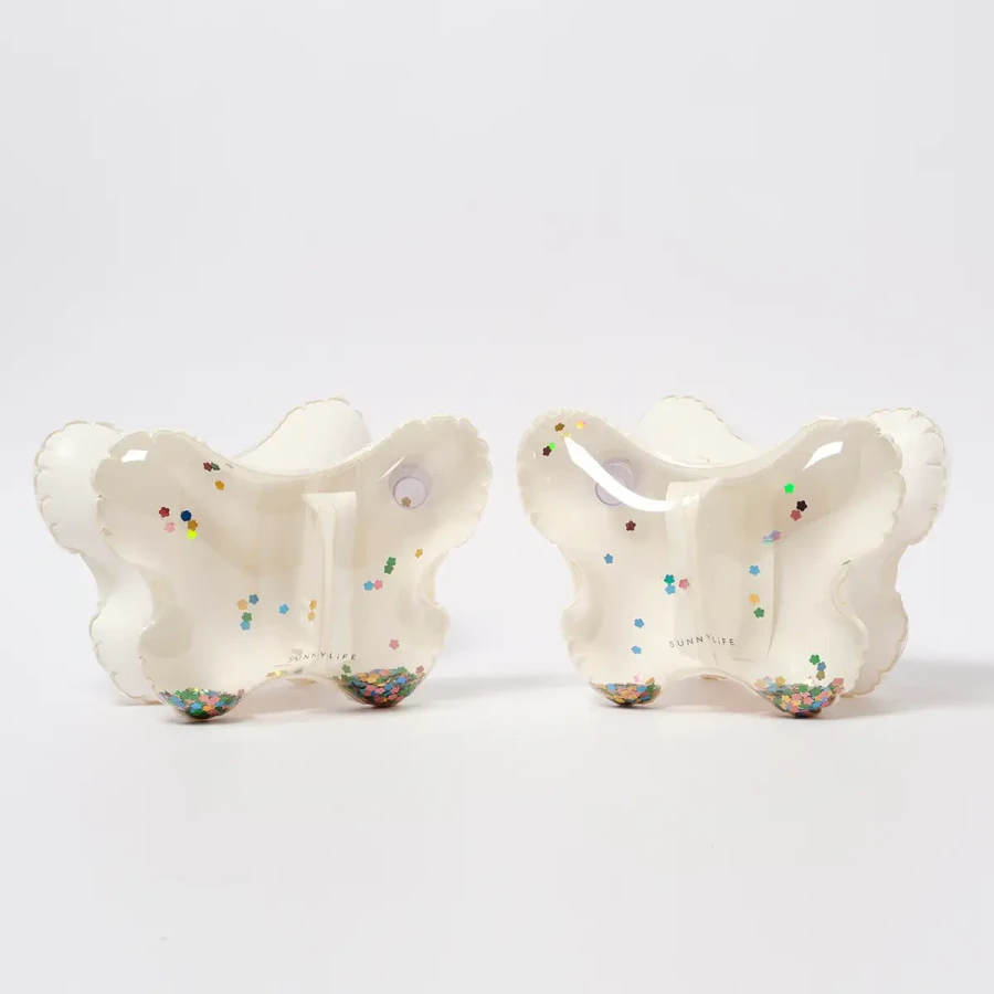 Dziecięce dmuchane rękawki - Butterfly Cotton Candy Glitter / Sunny Life