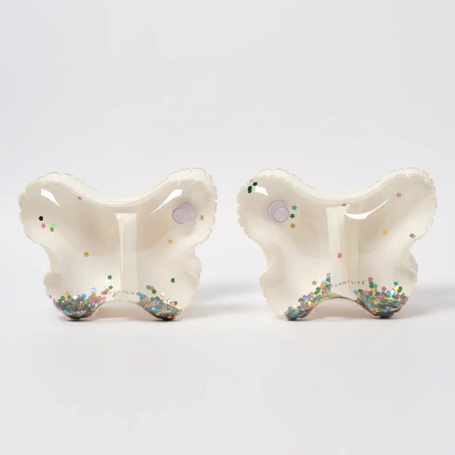 Dziecięce dmuchane rękawki - Butterfly Cotton Candy Glitter / Sunny Life