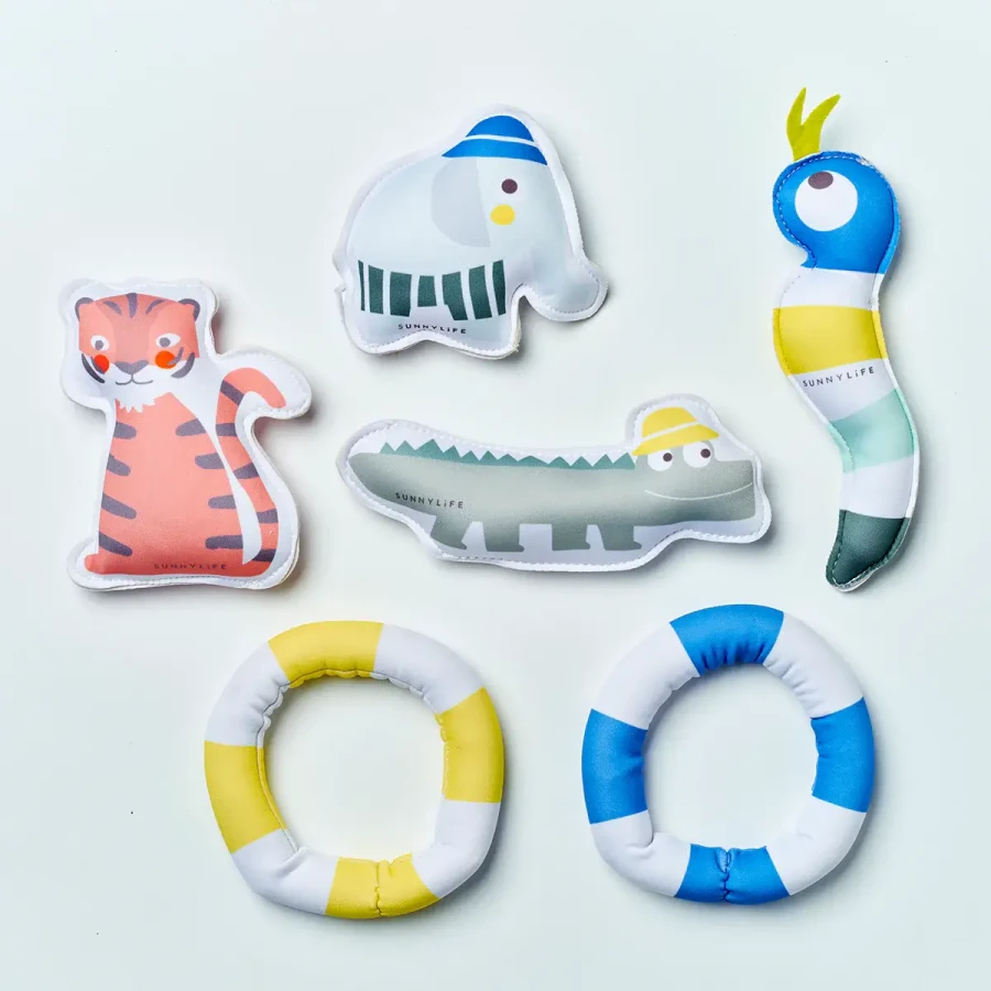 Zabawki do nauki nurkowania - Into the Jungle, 6 szt. / Sunny Life