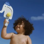 Dziecięce rakietki plażowe na rzep - Eli the Elephant / Sunny Life