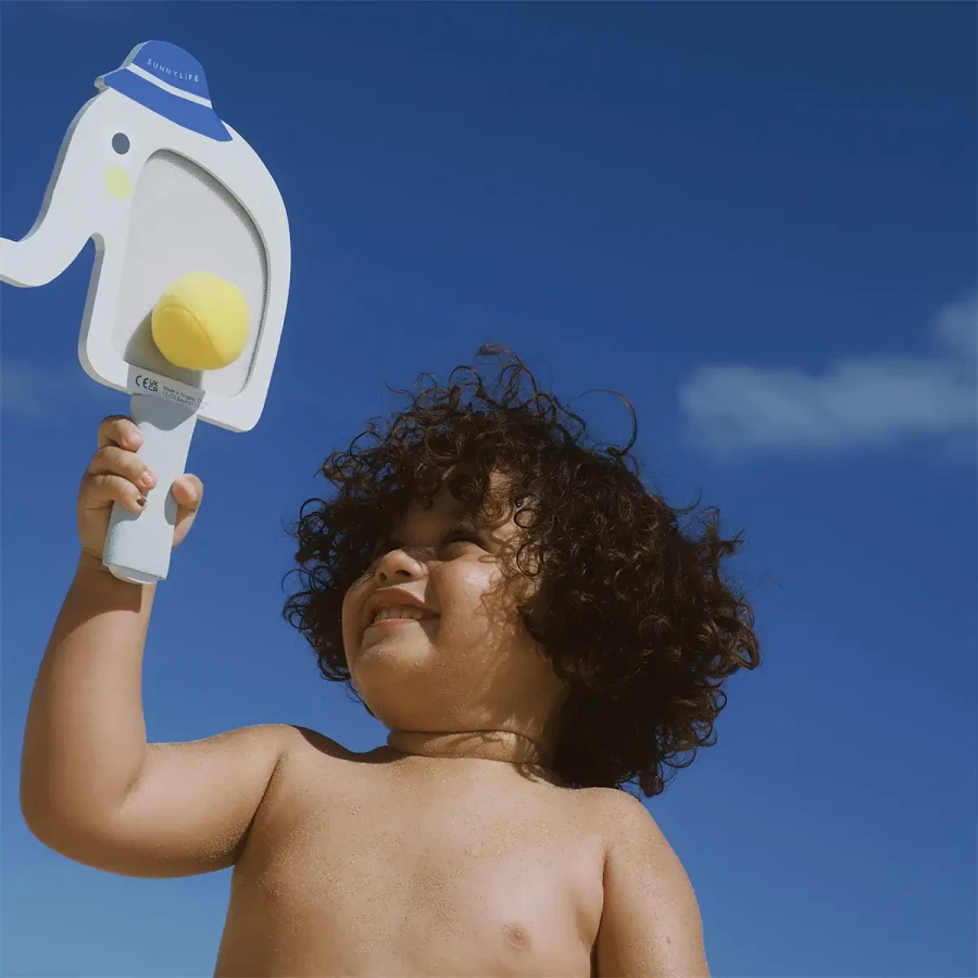 Dziecięce rakietki plażowe na rzep - Eli the Elephant / Sunny Life