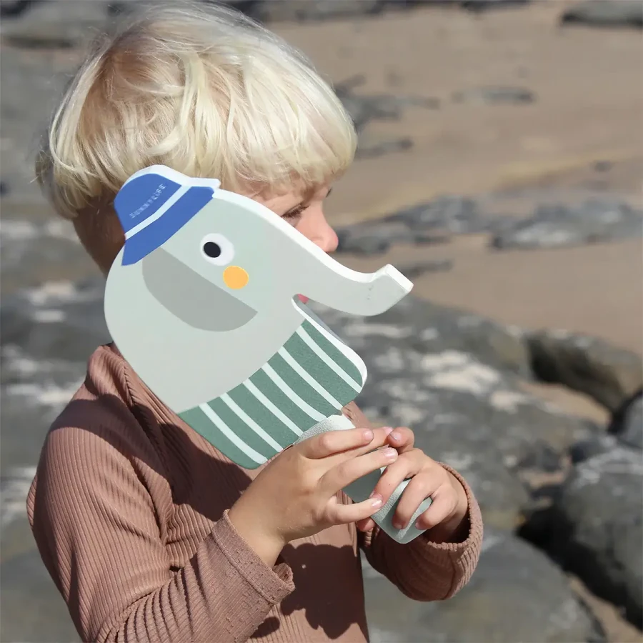 Dziecięce rakietki plażowe na rzep - Eli the Elephant / Sunny Life