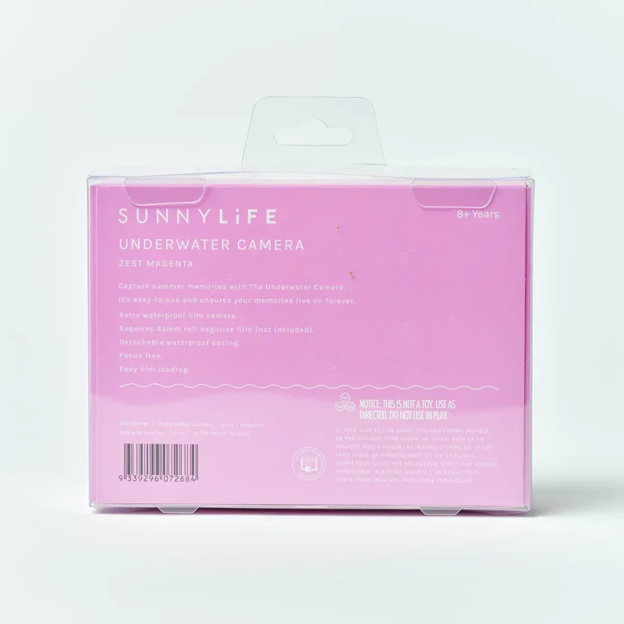 Podwodny aparat analogowy - Pool Party Magenta / Sunny Life