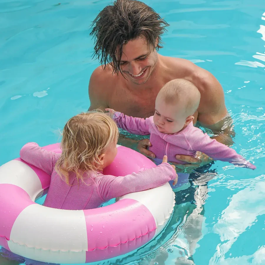 Koło do pływania Mini - Pool Party Magenta / Sunny Life