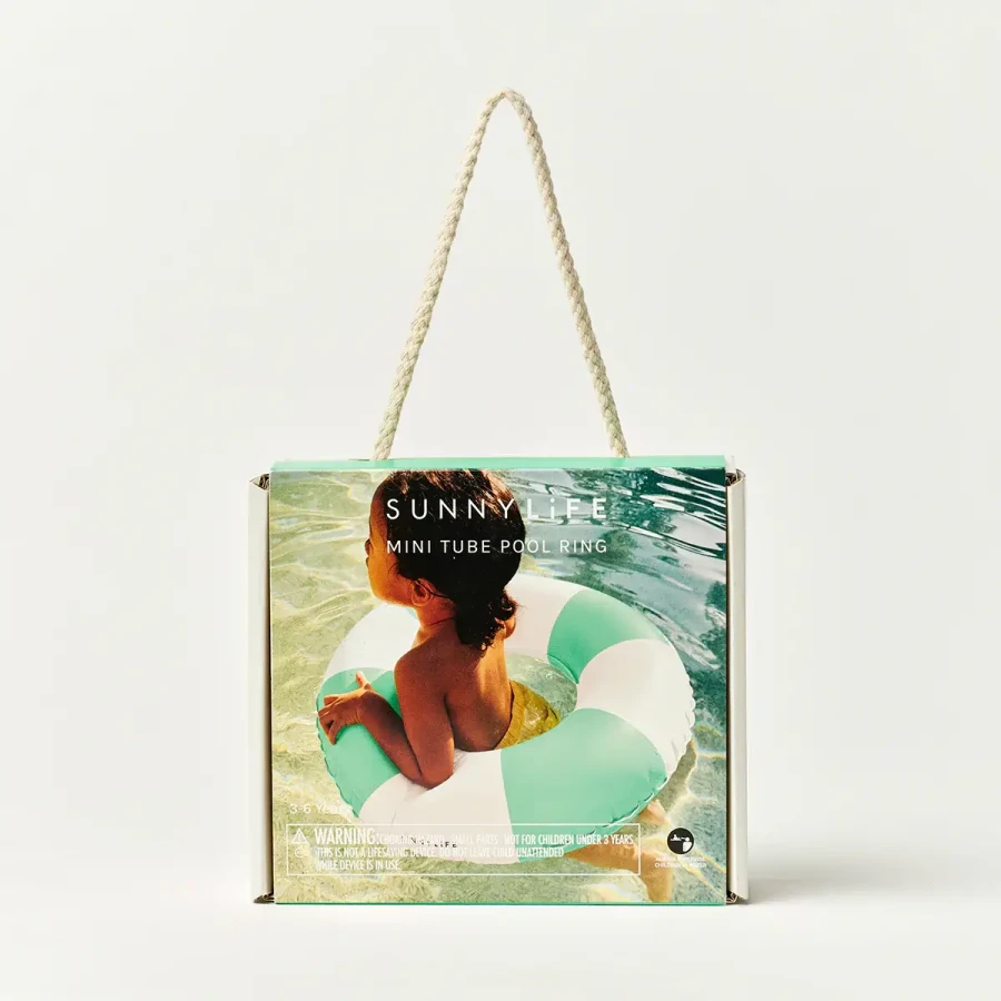 Koło do pływania Mini - Pool Party Green / Sunny Life
