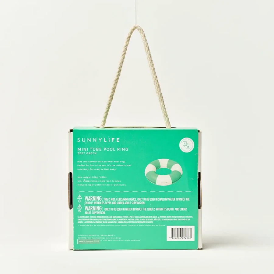 Koło do pływania Mini - Pool Party Green / Sunny Life